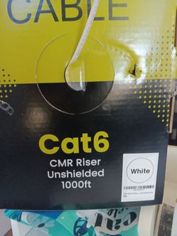 True cable Cat 6 CMR Riser 1000ft