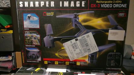 Sharper image dx-3 video drone