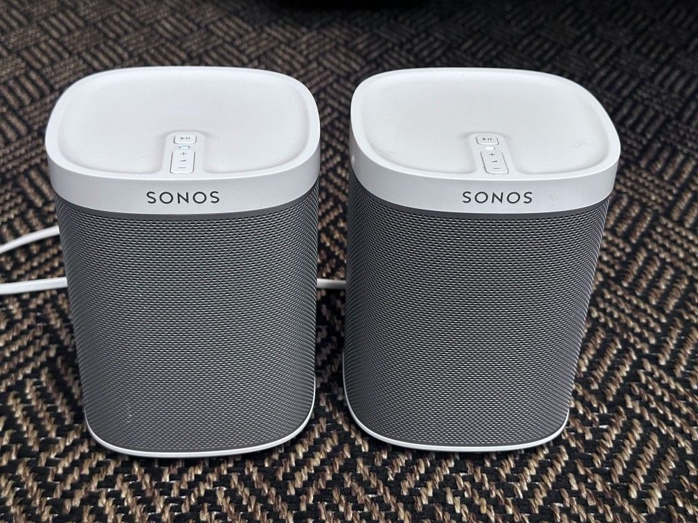 Sonos Play 1 Speakers Pair