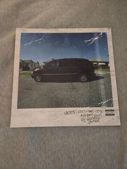 Kendrick Lamar Good Kid, M.A.A.D City Interscope Black Vinyl LP Hip-Hop Record