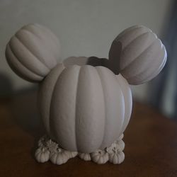 Autumn Mickey Mouse Pumpkin Soap Holder (Soap Not Included)