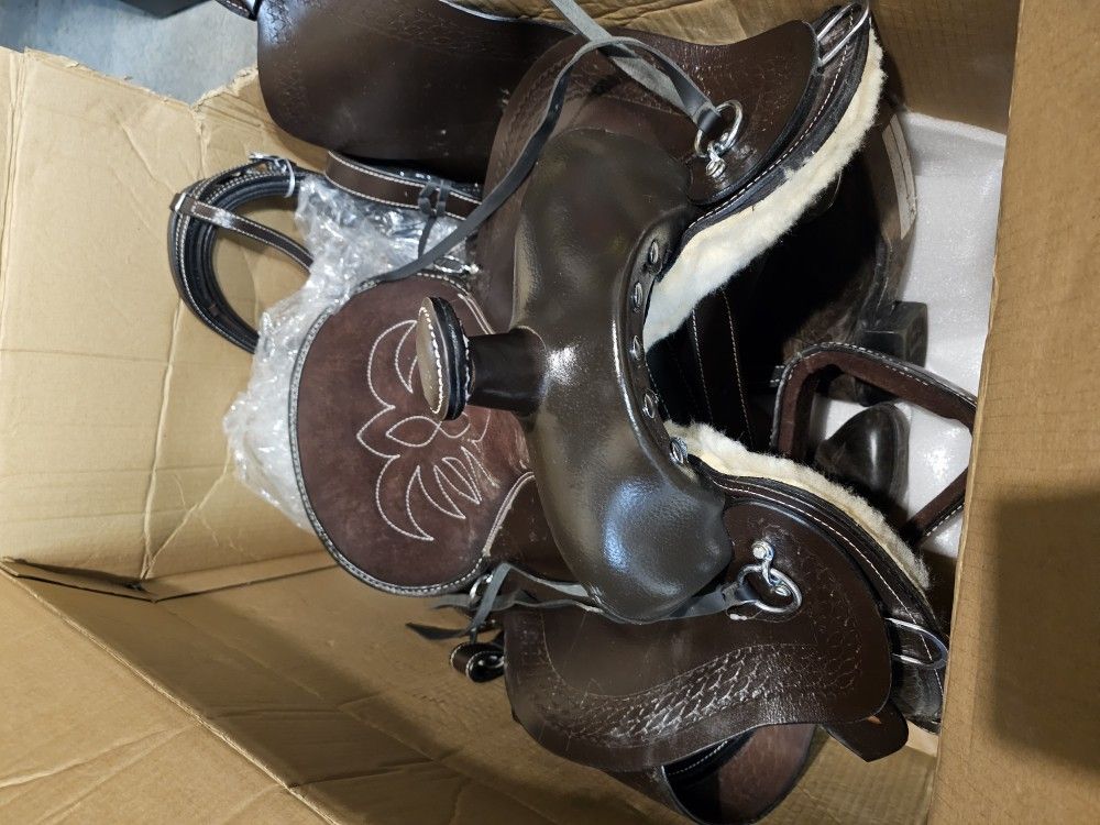 Leather Horse Saddle