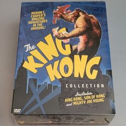 The King Kong Collection (DVD 2005, 3-Disc Set) Brand New Factory Sealed 