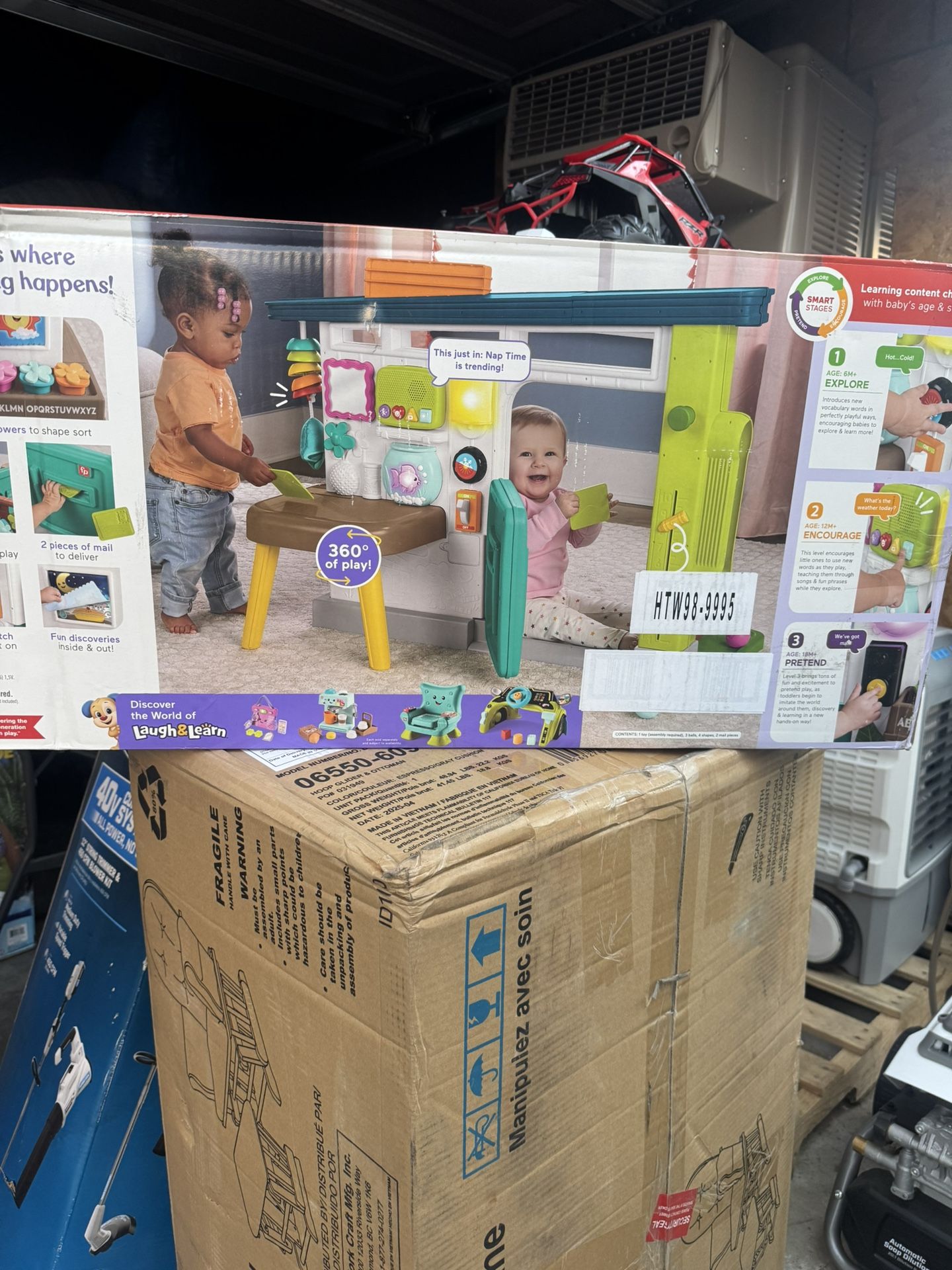 Fisher-Price Laugh & Learn Ultimate Playhouse Baby & Toddler Electronic Learning Toy