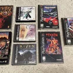 PlayStation PS1 Games NICE COND CIB