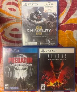 Online PS5 games: Chivalry 2, iPredator PS4 & Aliens: Fireteam Elite PS5