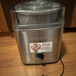 Cuisinart Ice Cream Maker-$30- West Kendall 