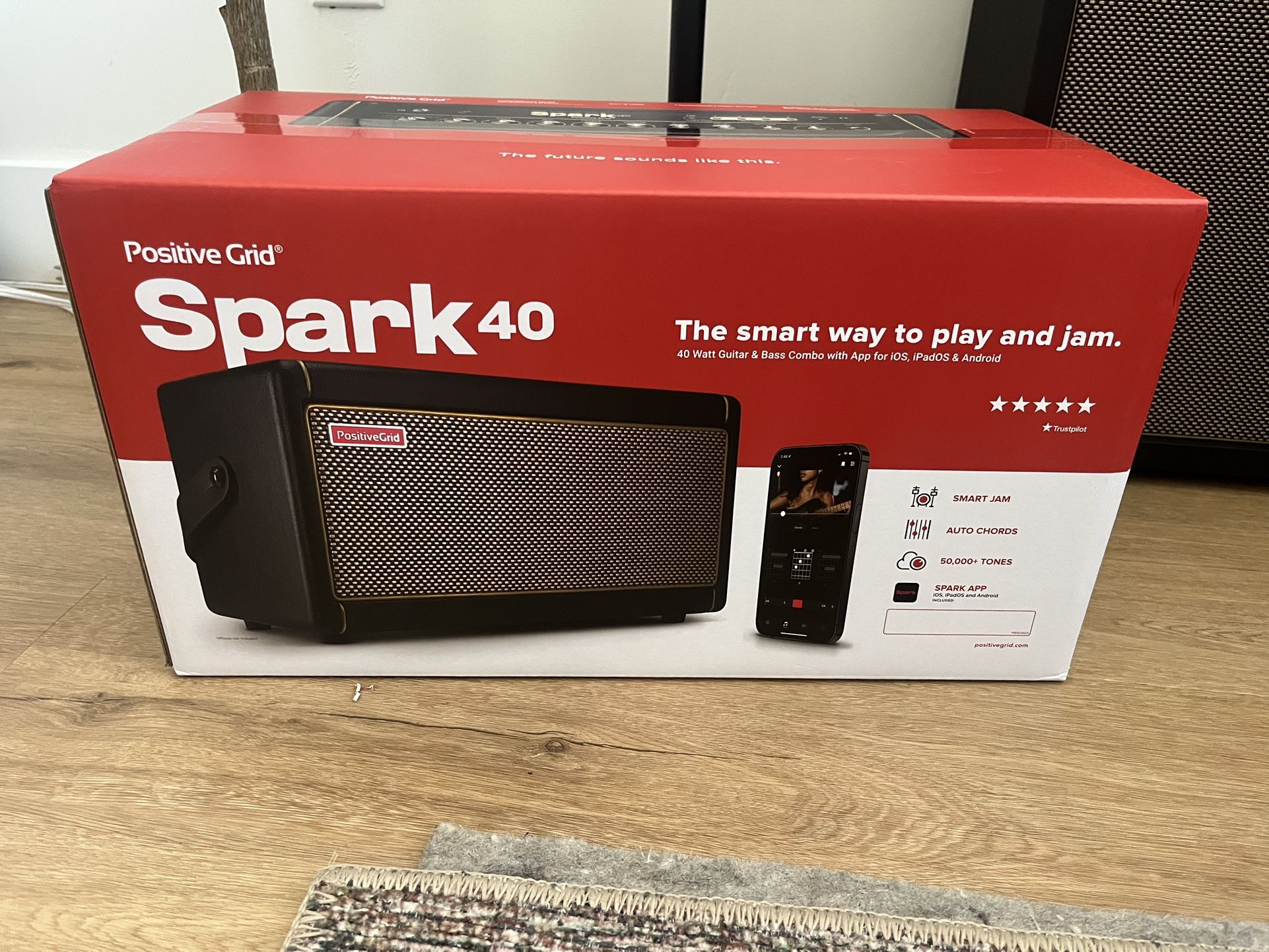 Positive Grid Spark 40 Guitar / Bass Amp