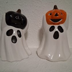Light Up Ceramic Ghosts