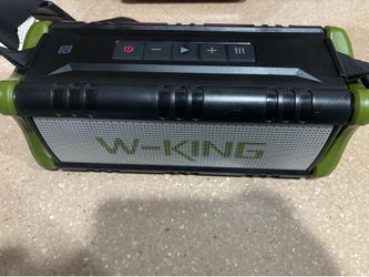 W-king speaker gently used