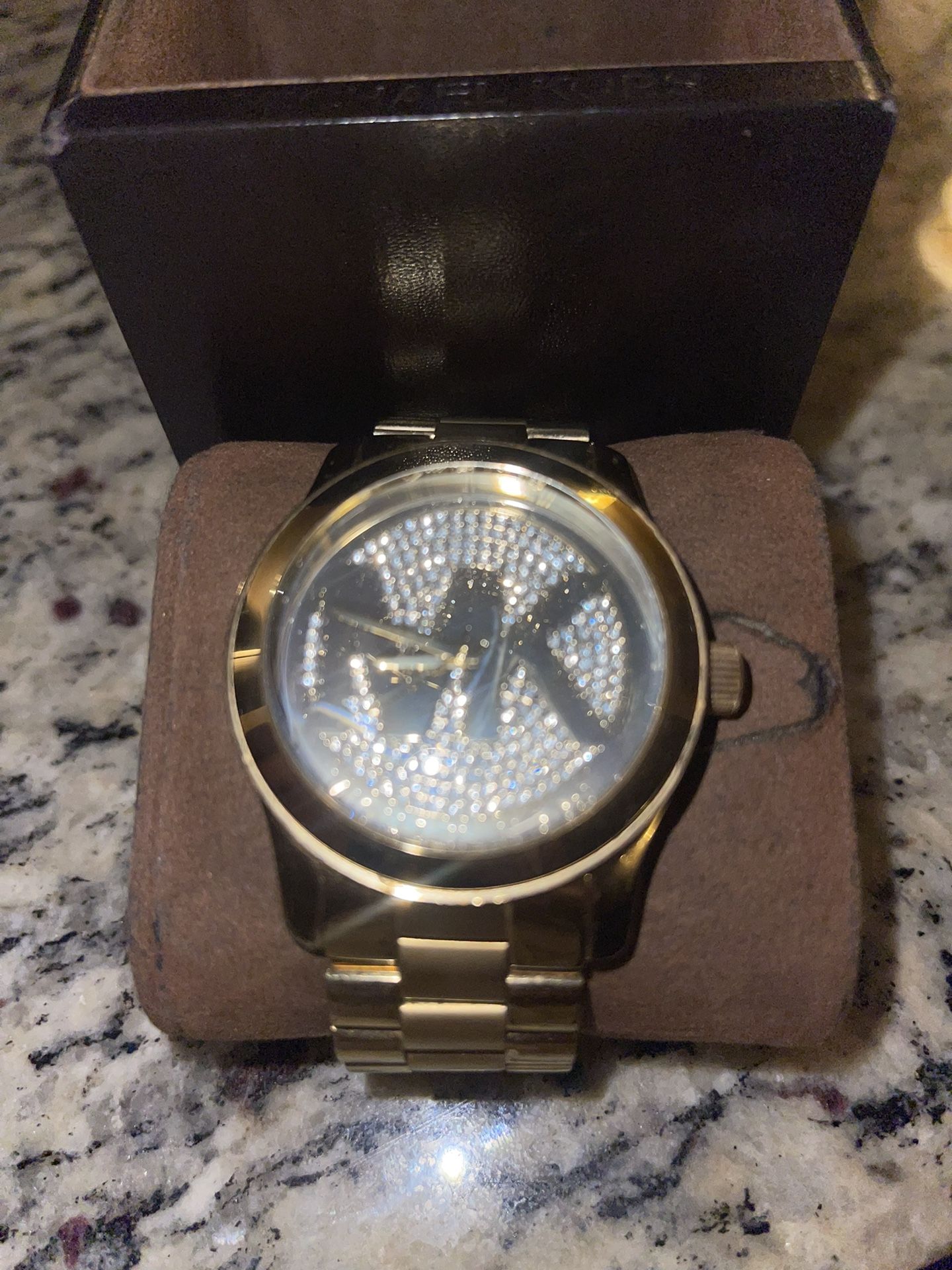 Womans Big Face Michael Kors Watch