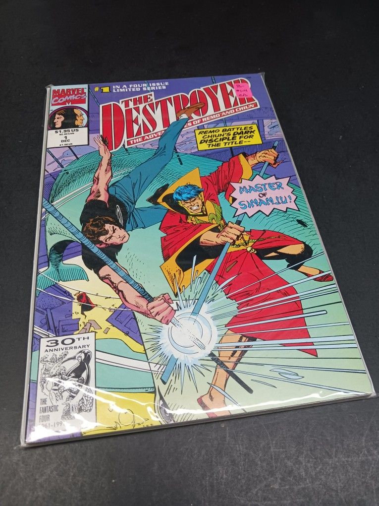 the Destroyer comic books #1-4 complete set
