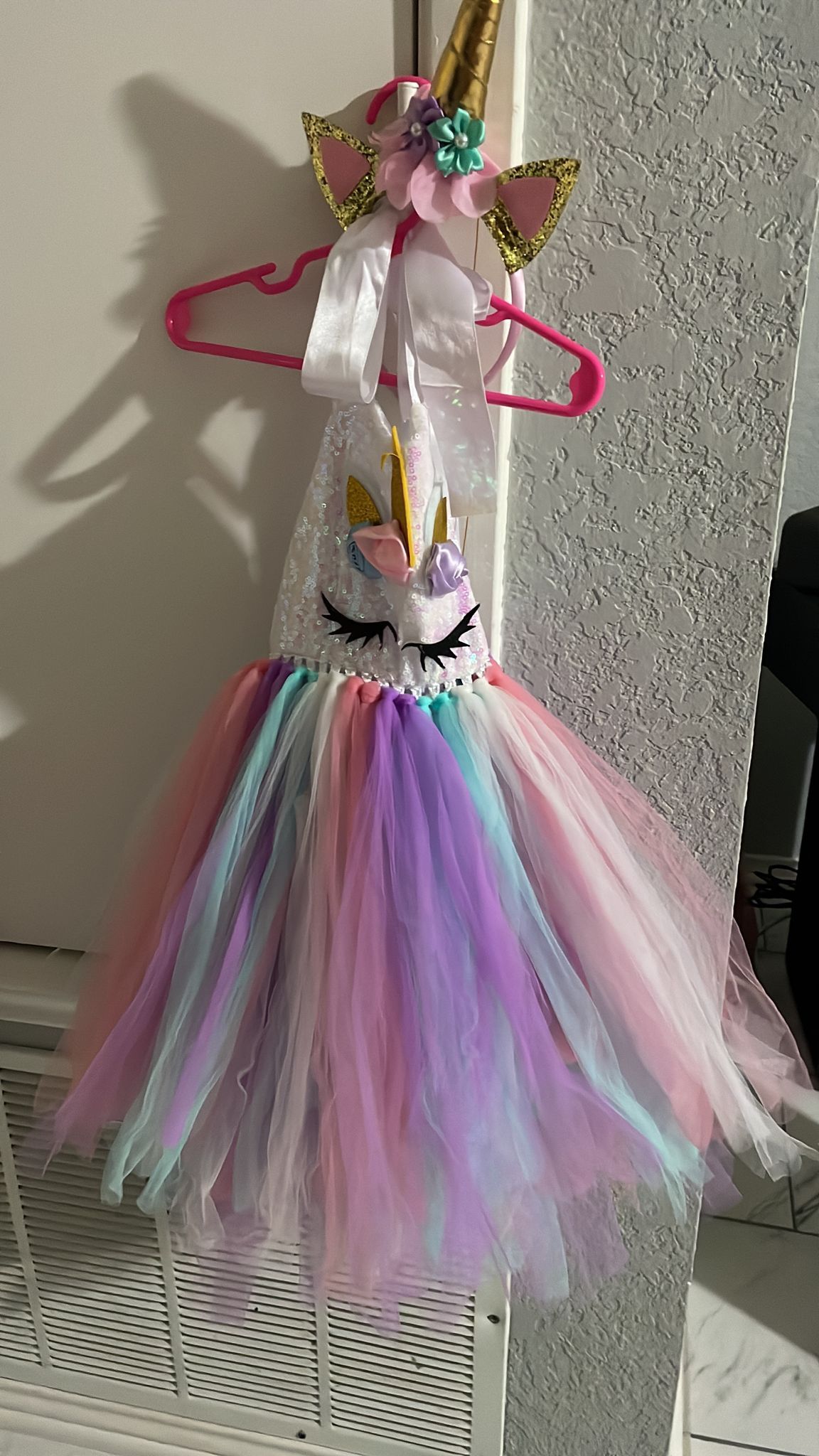 Unicorn Dress (costume) Size 4-5