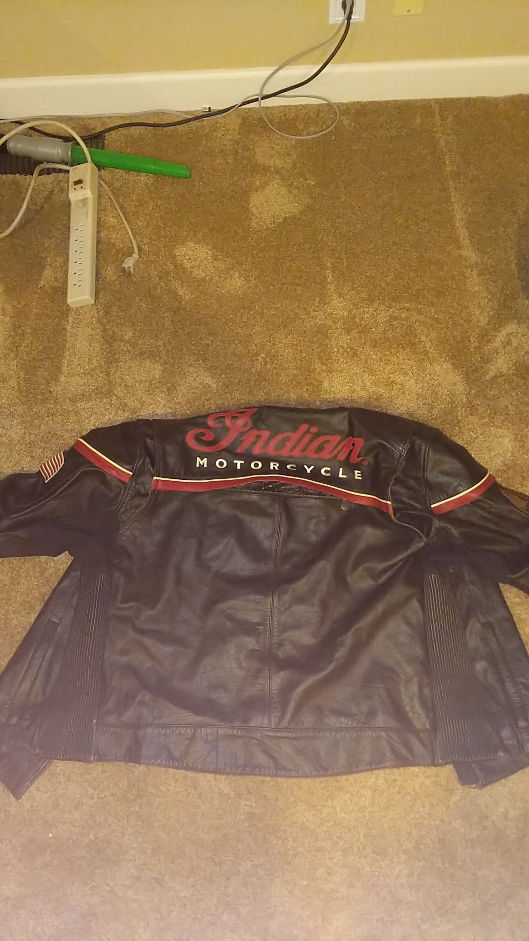 Indian motorcycle, Leather padded Jacket