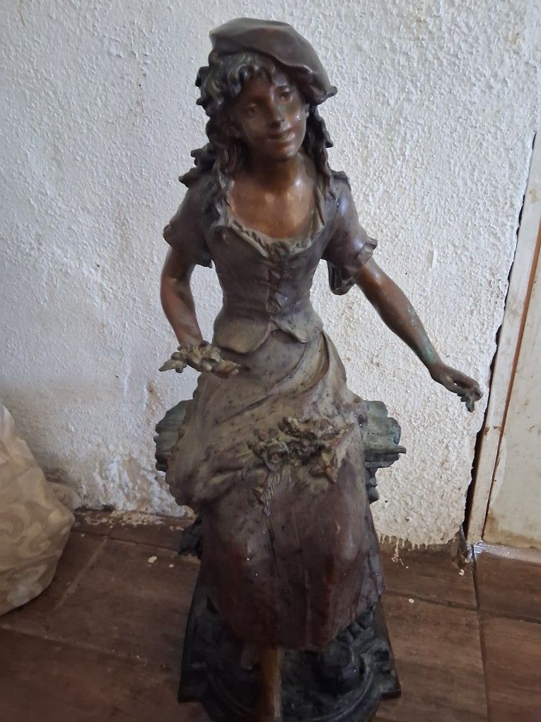 August Moreau  Bronze Statue