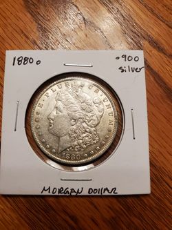 Morgan dollar coins