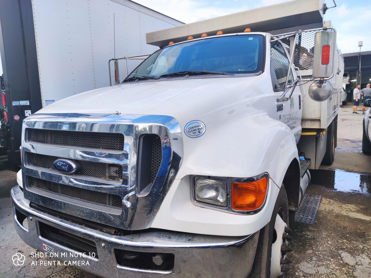 2015 FORD 750 SUPER DUTY 20FT ALLOY DUMP BED ONE OWNER ONLY 40K LIKE NEW CLEAN UNIT READY TO WORK NEED FINANCING CONTACT OLIVER 305TRUCKGURU