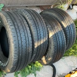 Tacoma Tires.  All 4.  75 Percent Treated 