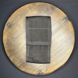 BBC Nylon Pouch w/ Belt Loop ~USA MADE~Black For Magazines Or Tools