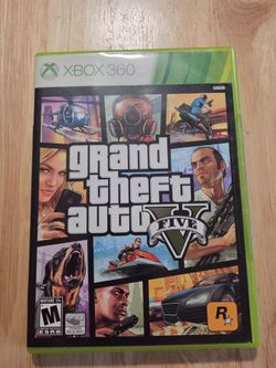 Grand Theft Auto V Microsoft Xbox 360 Video Game CIB Complete In Box With Manual