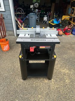 New Craftsman professional router table w/ 2hp router