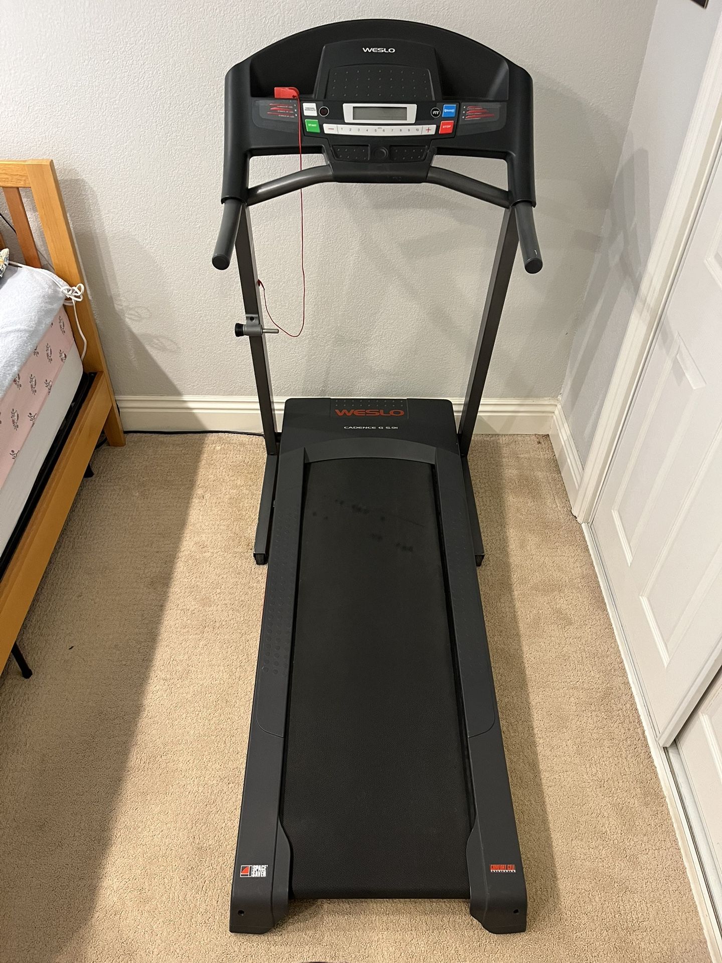 Foldable Treadmill Weslo Cadence G