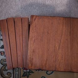 Real Wood End Table 