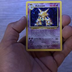 Pokemon Alakazam Base Set