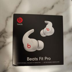 Beats Fit Pro - Noise Cancelling Wireless Earbuds - Apple & Android Compatible - Beats White