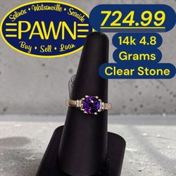 14k 4.8 Gram Colored Stone Ring