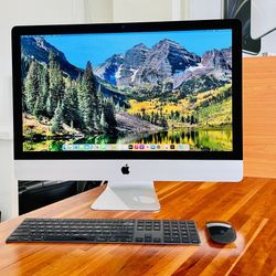 Apple IMac 27” Retina 5K 2019 Core i9 - 64GB RAM - 1TB SSD - 8GB RADEON VEGA WITH BLACK WIRELESS KEYBOARD + Mouse