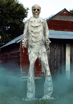 12ft Shock Mummy Animatronic Halloween Prop