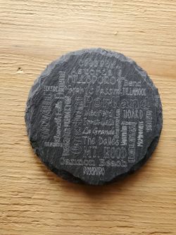Slate Coasters 