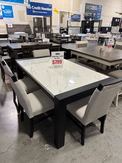 BRAND NEW DINING SET (table and chairs)!! SHOP NOW - PAY LATER!! NO CREDIT CHECK FINANCE AVAILABLE!!