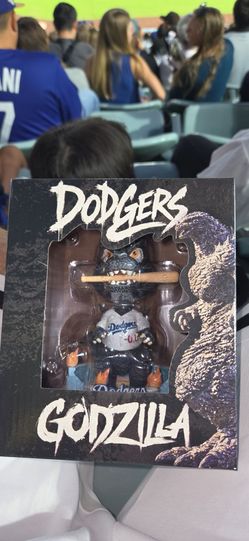 Dodgers Godzilla bobblehead sga 9/24 NIB