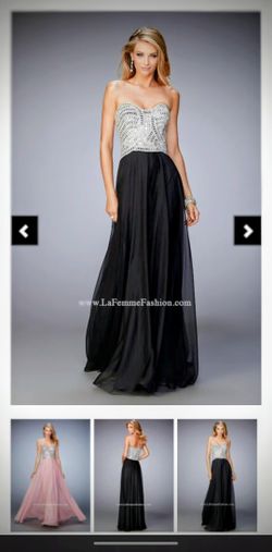 Brand New Designer La Femme Prom Dress