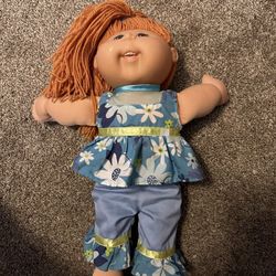 Cabbage Patch 2004 Play Along Doll Pre Loved/owned Red Hair Teeth