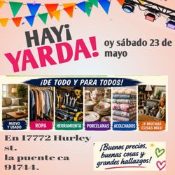 Yarda sabado en la puente ca