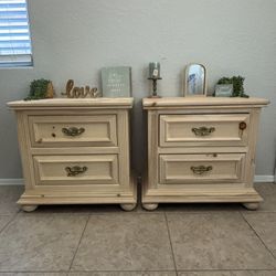 (2) Lexington Commode Solid Pine Night Stands 766-621 Amazing Condition Rare Find