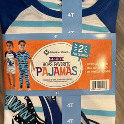 Shark Pajamas Sets (brand New) 