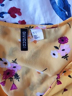 Yellow Floral Dress