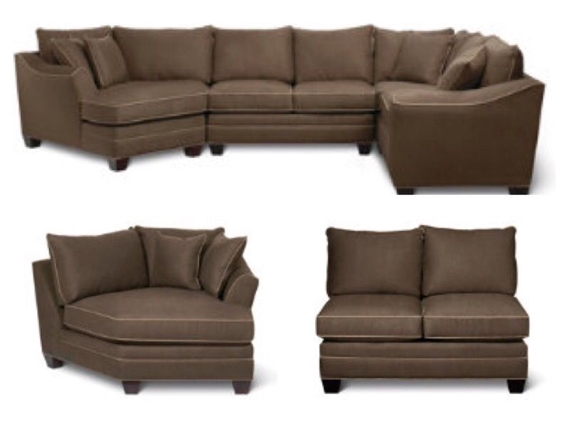 Art van Dillon Collection sectional couch org $2,199