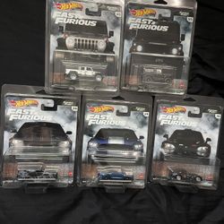 hot wheels premium fast furious 