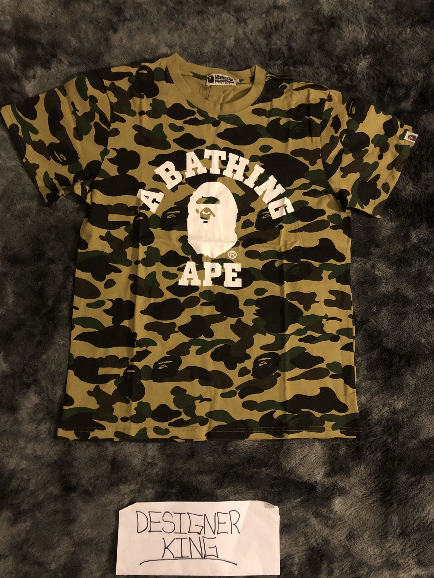 A Bathing Ape Camo Shirt
