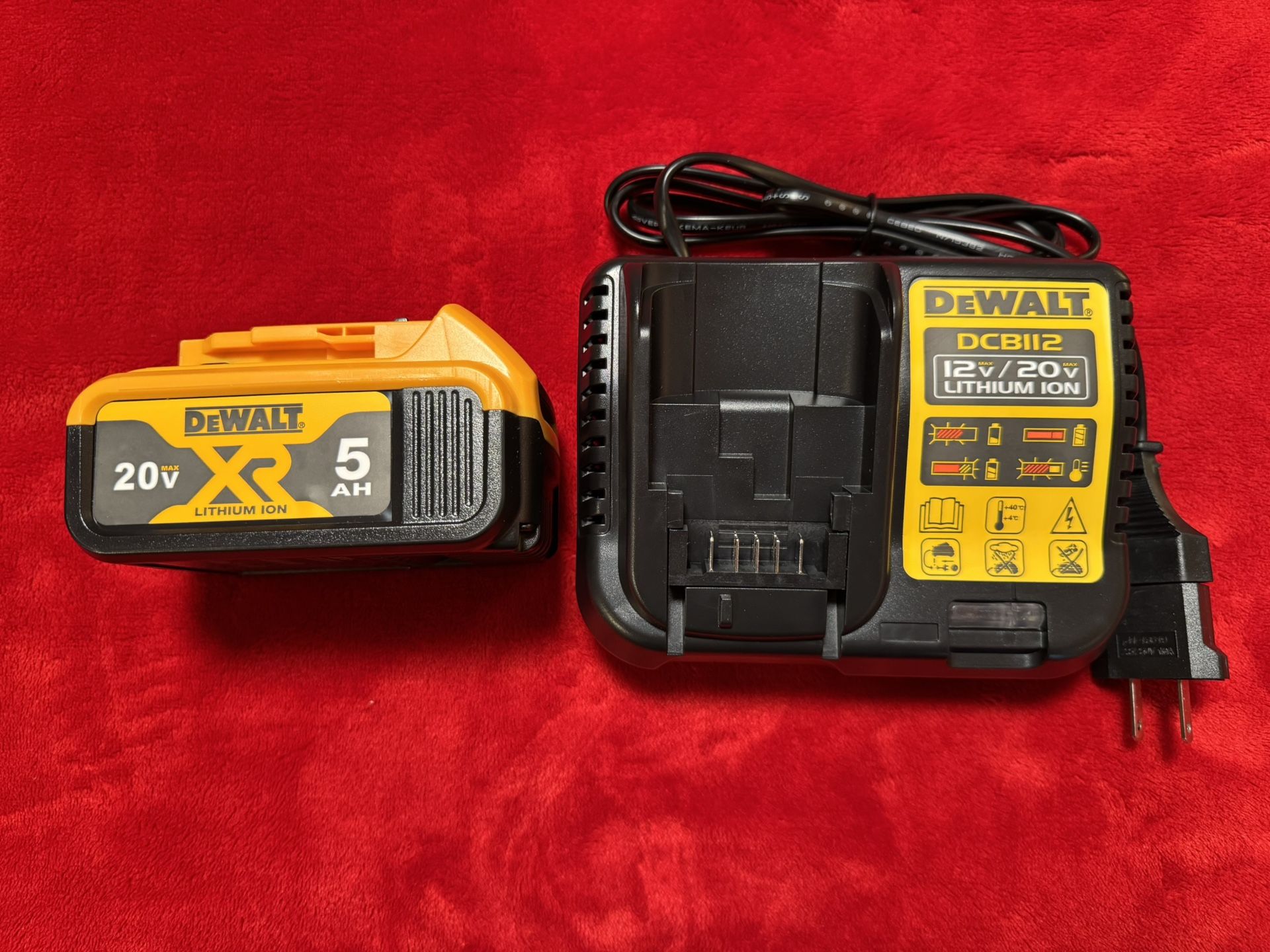 Dewalt 12V 5AH Battery and Charger 