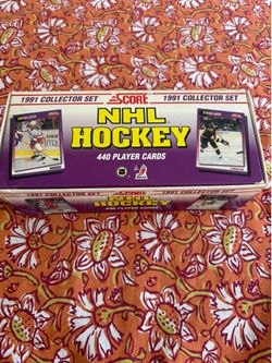 NHL Hockey Score 1991 Hockey Cards