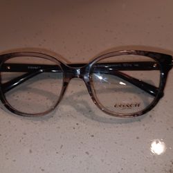 Coach Grey Gradient Womens Eyeglass Frames