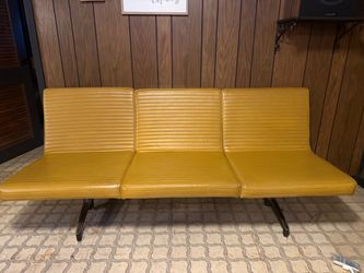 Vintage Mid-Century Modern 3-Seat Sofa
