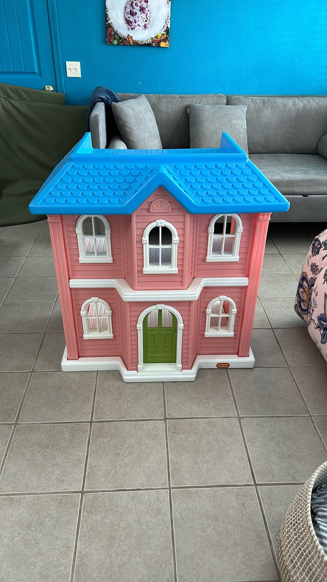 Antique Barbie Doll House