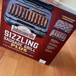 Johnsonville Sizzling Sausage Grill Plus 